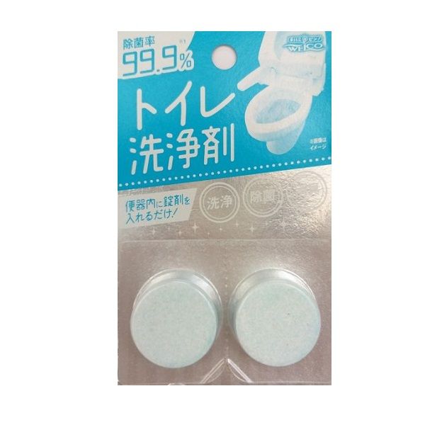 Viên Tẩy Làm Sạch Toilet Welco 2 Viên 17g