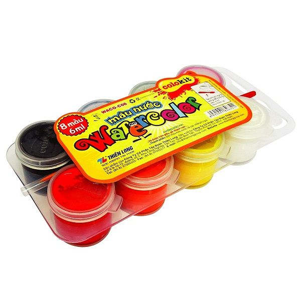 TL MÀU NƯỚC WACO-C06 (8 MÀU)