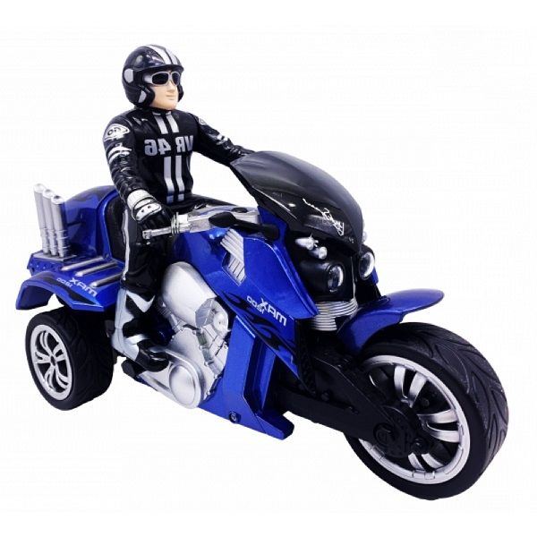 Đồ Chơi Xe Moto 3 Bánh Điều Khiển Từ Xa Vecto Max Trike (Xanh Dương) YD89857/BLU