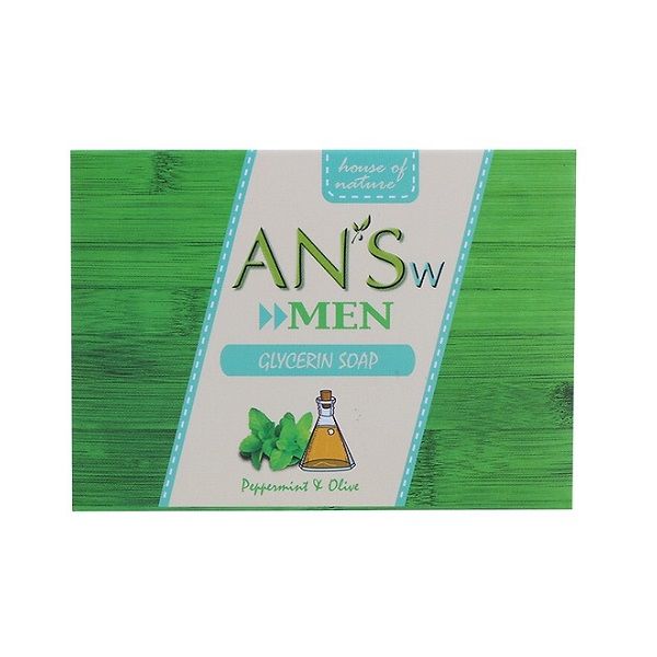 Xà Phòng Thiên Nhiên An's Bạc Hà Và Trà Xanh Dành Cho Nam 100g