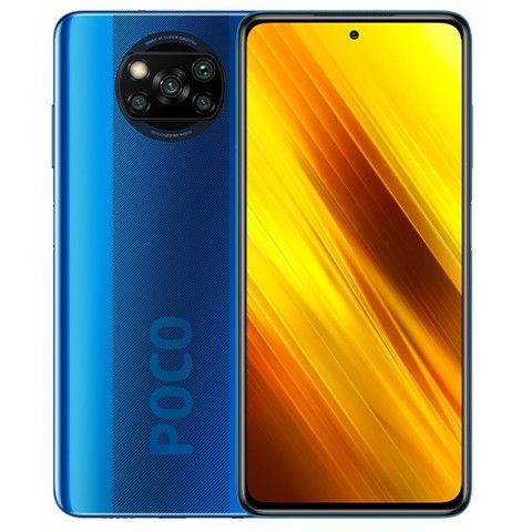 Điện Thoại Di Động Xiaomi Poco X3 128GB Xanh Dương
