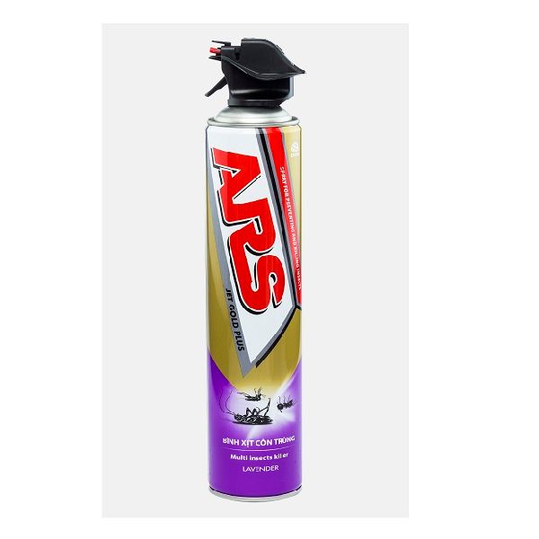 Xịt Côn Trùng Ars Jet Gold Hương Lavender Chai 600ml