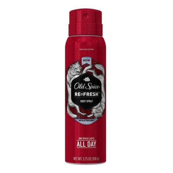 Xịt Khử Mùi Old Spice Wild Wolfthorn Refresh 106g
