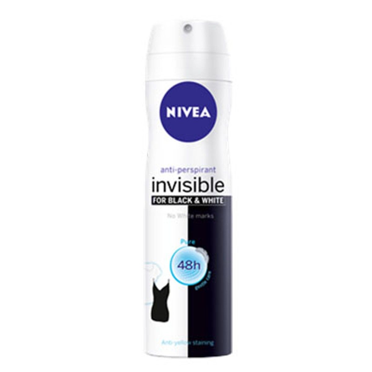 Xịt Ngăn Mùi Nivea Black & White Cho Nữ 82230 150ml