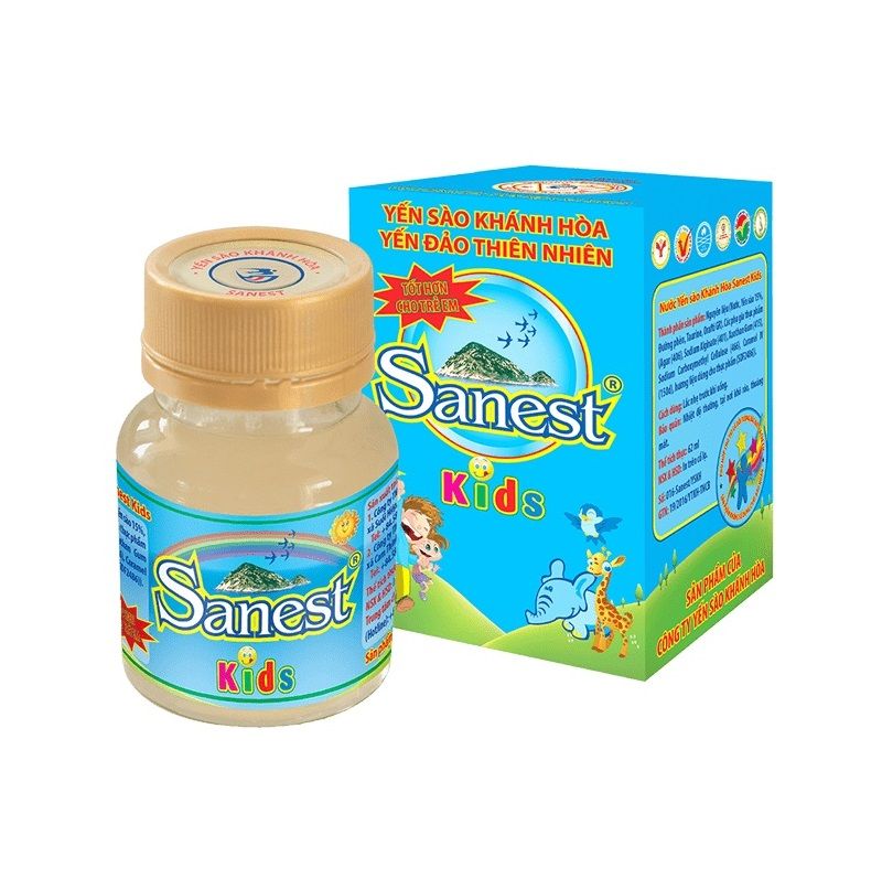 Yến Sào Khánh Hòa Sanest Kids - Lọ 62ml
