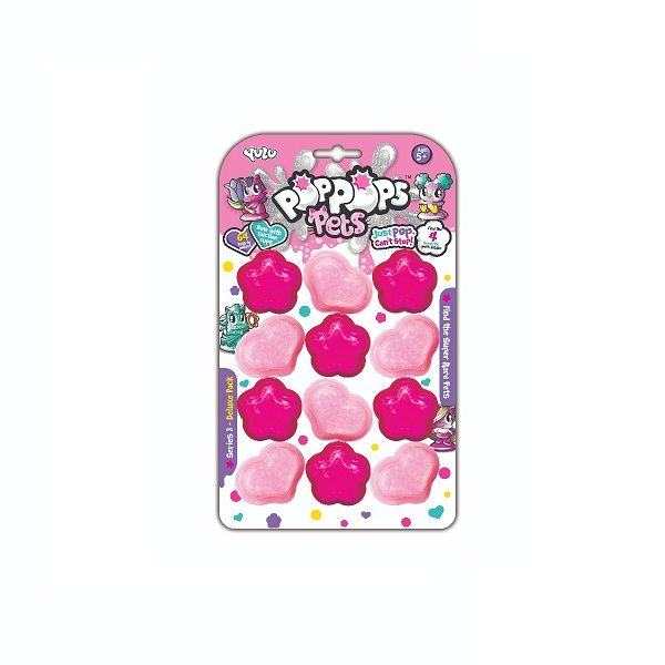Đồ Chơi Poppops Pets Bong Bóng Slime Thú Cưng Vỉ 12 YL043002