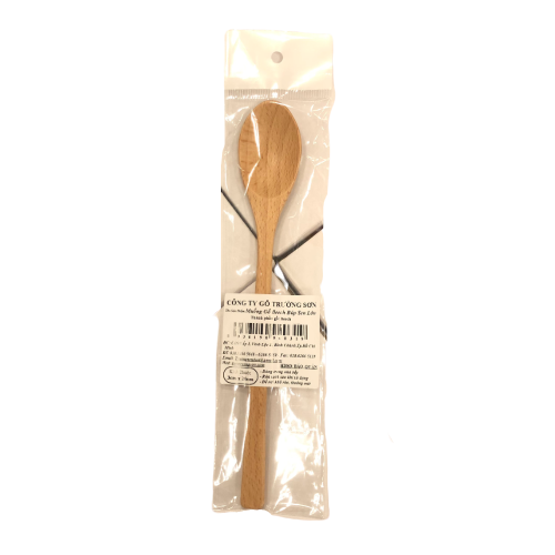 Muỗng Gỗ BEECH Búp Sen Lớn
