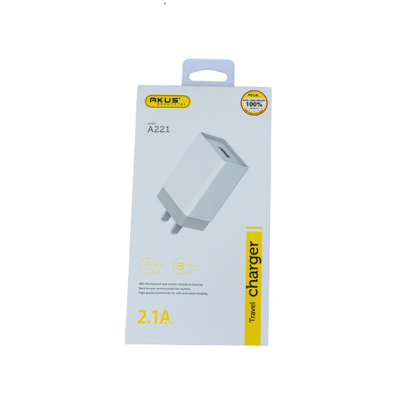 Củ Sạc Akus 2.1A - A221