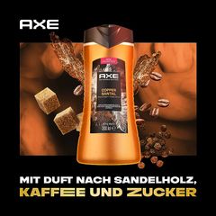 AXE Copper Santal - Sữa tắm hương Gỗ và Coffe tươi cay ấm , 300ml