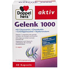 DOPPELHERZ - Viên Bổ Khớp Aktiv Gelenk 1000, 40 viên.