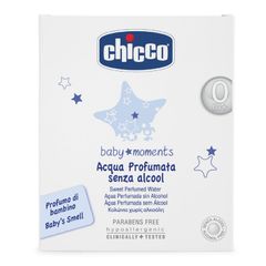 CHICCO 0+ Nước hoa cho bé từ sơ sinh, lọ 100ml