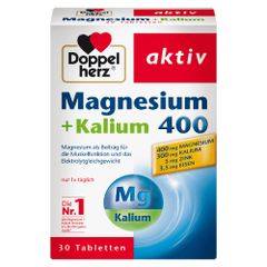 DOPPELHERZ Magnesium + Kalium - Hỗ trợ cơ bắp và thần kinh, hộp 30 viên