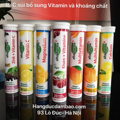 MIVOLIS - Bổ sung Vitamin C, tăng cường hệ thống miễn dịch, lọ 20 viên sủi