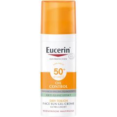 EUCERIN Oil Control - Kem chống nắng kiềm dầu, thấm nhanh không nhờn rít, thích hợp cho da mụn. spf 50+