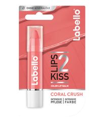 LABELLO - Son dưỡng môi màu Cam san hô - Labello Coral Crush