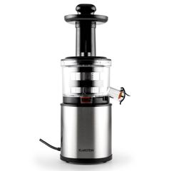 KLARSTEIN - Máy ép trái cây tốc độ chậm 200W 80v/p màu bạc - Flowjuicer Entsafter Slow Juicer  Edelstahl