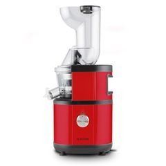 KLARSTEIN - Máy ép trái cây tốc độ chậm 400W 60v/p màu đỏ - Fruitberry Slow Juicer Edelstahl Rot