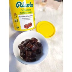 RICOLA Schweizer Krauterzucker - Kẹo ngậm ho Hương thảo mộc, hộp 250gr