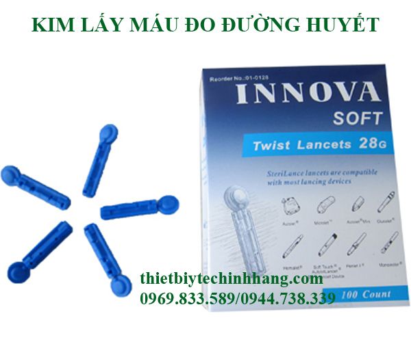 KIM LẤY MÁU ĐO ĐƯỜNG HUYẾT INNOVA