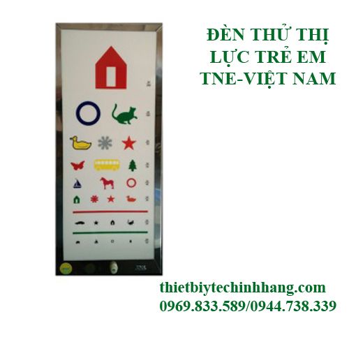 ĐÈN THỬ THỊ LỰC TRẺ EM(HÌNH CON VẬT)