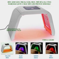 Đèn ánh sáng sinh học Omega light 4 màu