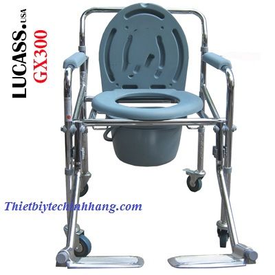 Ghế bô có bánh xe có gác chân lucass GX300