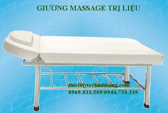 GIƯỜNG MASSAGE TRỊ LIỆU KHUNG SẮT HQH-22