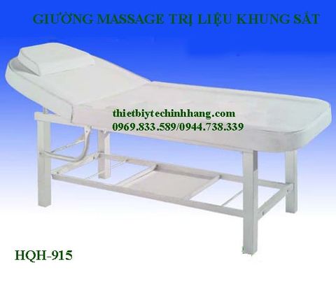 GIƯỜNG MASSAGE TRỊ LIỆU KHUNG SẮT HQH-915