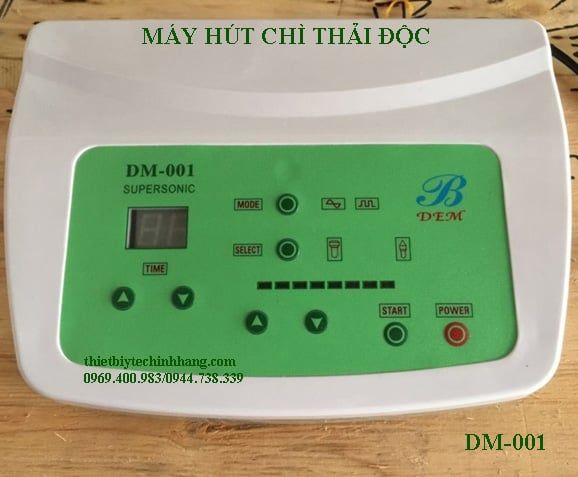 MÁY HÚT CHÌ THẢI ĐỘC DM-001