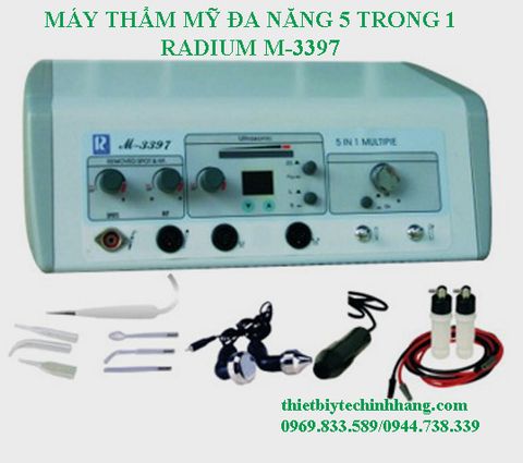 MÁY THẨM MỸ ĐA NĂNG 5 TRONG 1 RADIUM M-3397