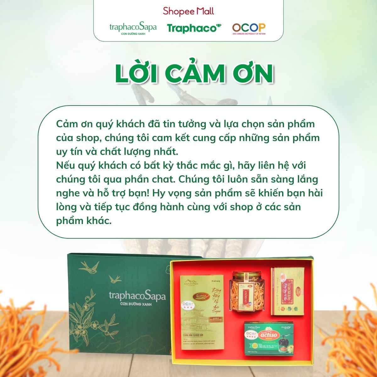 SET QUÀ SANG TRỌNG 1