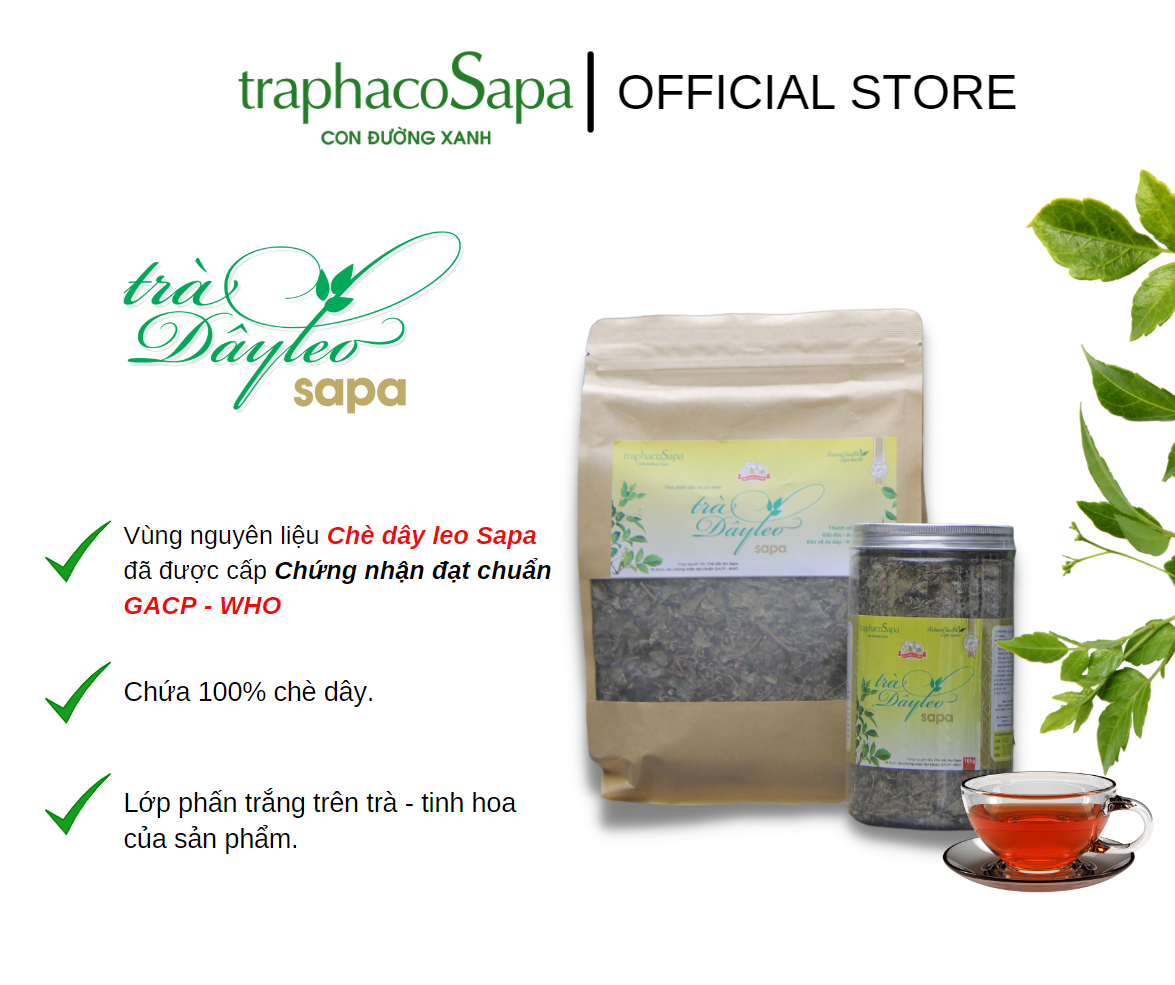  Trà dây leo Sapa 100g/Sapa vine tea 100g 