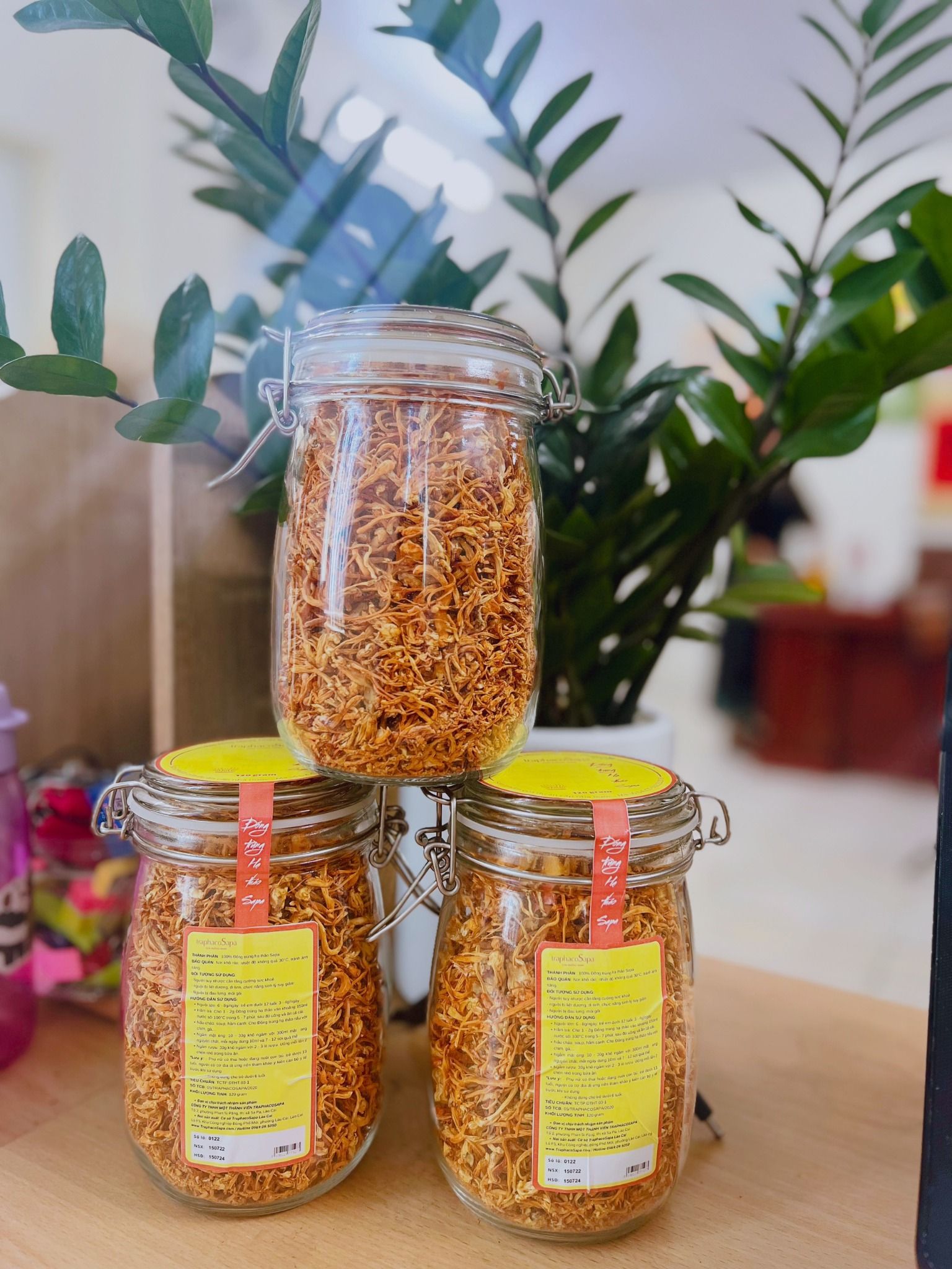 Đông trùng hạ thảo Sapa khô 120g