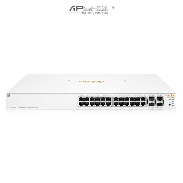 Switch Aruba Instant On 1930 24G Class4 PoE 4SFP/SFP+ 370W Switch JL684A - Hàng chính hãng