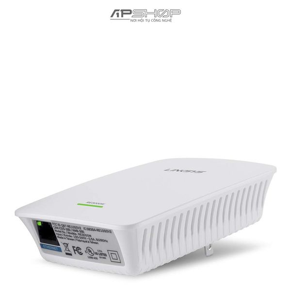 Linksys RE3000W USB Phát song WIFi Single Band Range Extender 2.4 GHz - Hàng chính hãng