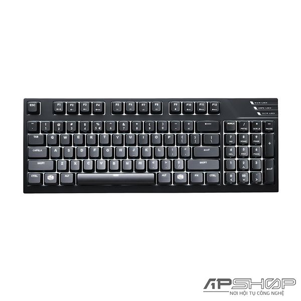 Bàn phím Cooler Master MasterKeys Pro M White Led