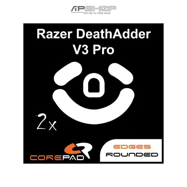 2 bộ Feet chuột PTFE Corepad Skatez Razer DeathAdder V3 Pro