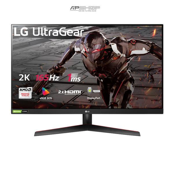 Màn Hình LG 32GN600-B UltraGear 31.5'' VA QHD 165Hz 1ms MBR AMD FreeSync HDR