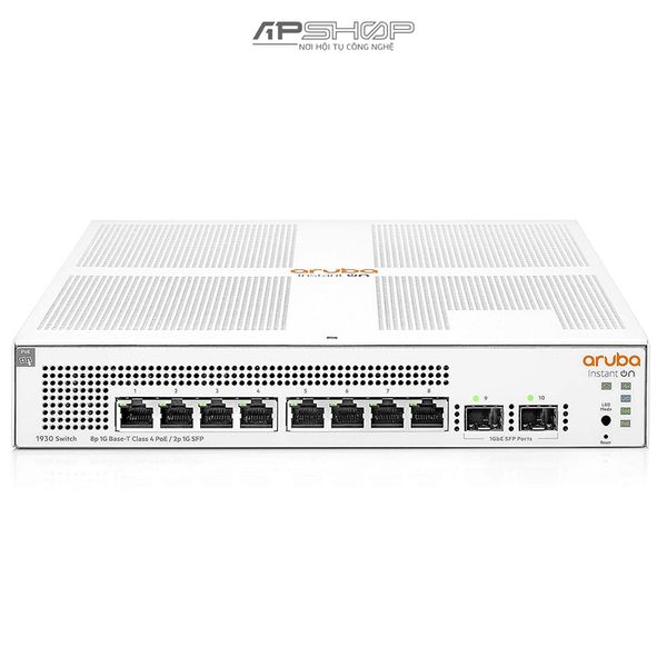 Switch Aruba Instant On 1930 8G Class4 PoE 2SFP 124W JL681A - Hàng chính hãng