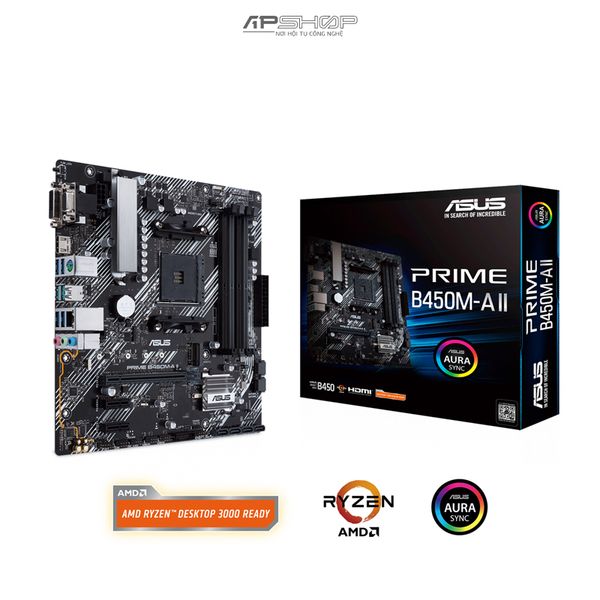 ASUS PRIME B450M-A II - Hàng chính hãng