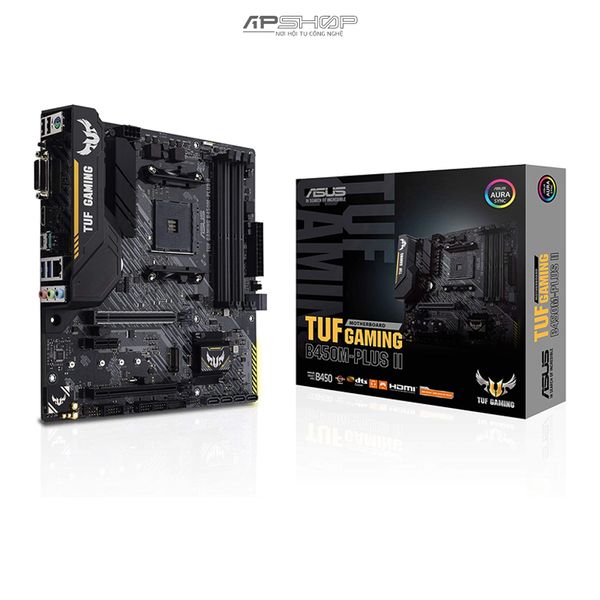 ASUS TUF GAMING B450M-PLUS II - Hàng chính hãng