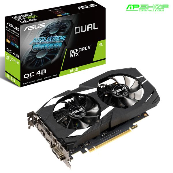 ASUS DUAL GTX 1650 O4G