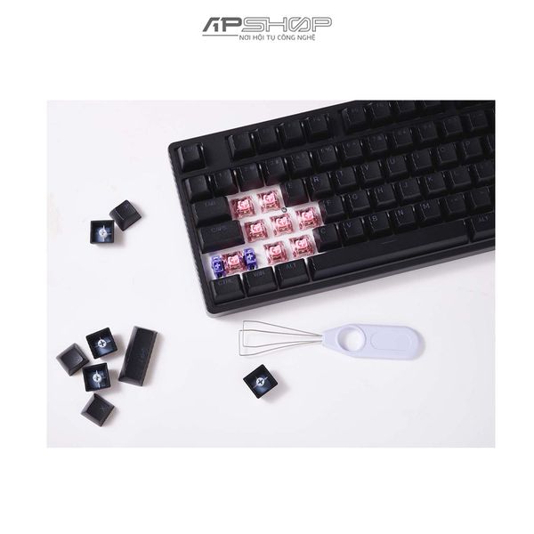 Bàn phím AKKO 5087 RGB Black ASA Hotswap | Chính hãng