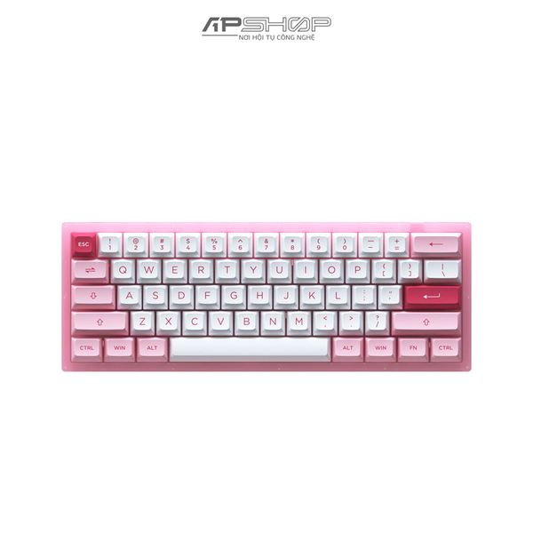 Bàn phím AKKO ACR61 Pink Hotswap RGB AKKO Switch | Chính hãng