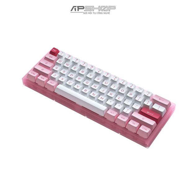 Bàn phím AKKO ACR61 Pink Hotswap RGB AKKO Switch | Chính hãng