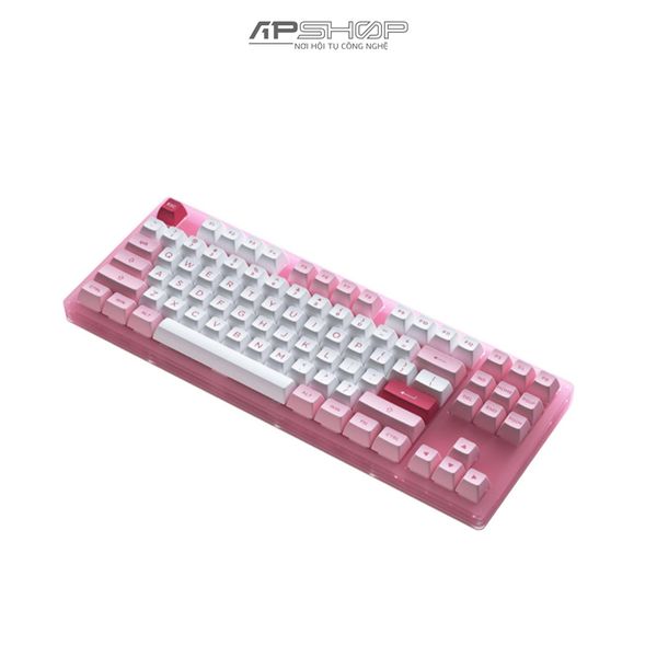 Bàn phím AKKO ACR87 Pink Hotswap RGB AKKO Switch | Chính hãng