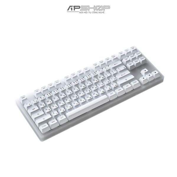 Bàn phím AKKO ACR87 White Hotswap RGB AKKO Switch | Chính hãng