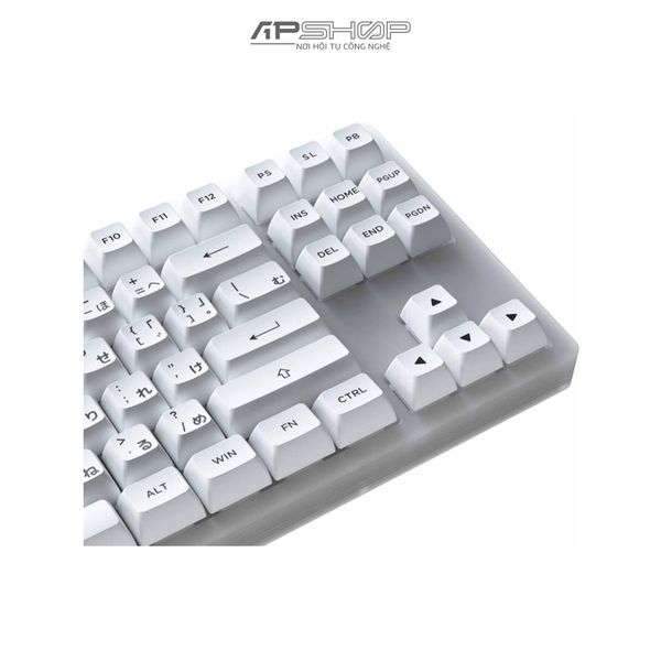 Bàn phím AKKO ACR87 White Hotswap RGB AKKO Switch | Chính hãng