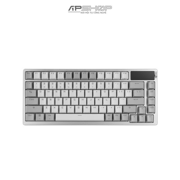 Bàn phím cơ Custom không dây Asus ROG Azoth RGB | White | Chính hãng