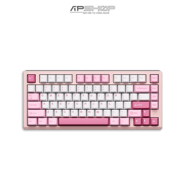 Bàn phím cơ Custom VGN VXE75 Trans Pink RGB | 80 Key | Hotswap | 3 Mod | Chính hãng